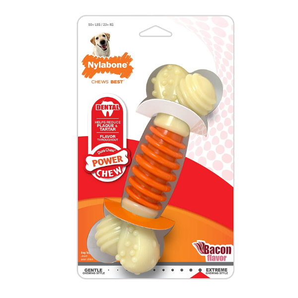 Nylabone - Hueso Dental 23Kg Sabor Tocineta