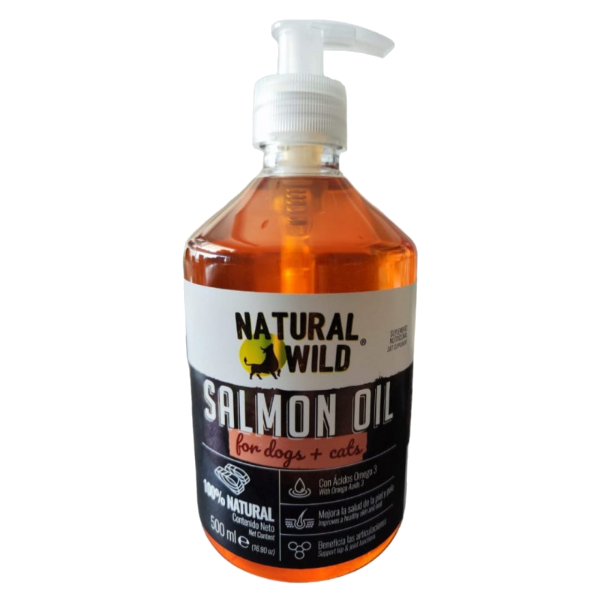 Natural Wild Salmon Oil 500ml
