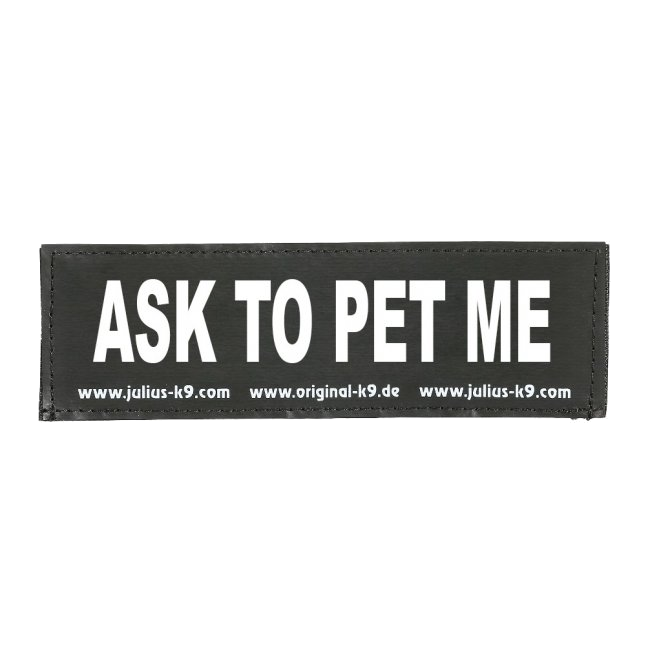 Archivado -Juliusk9 Parche Ask To Pet Me