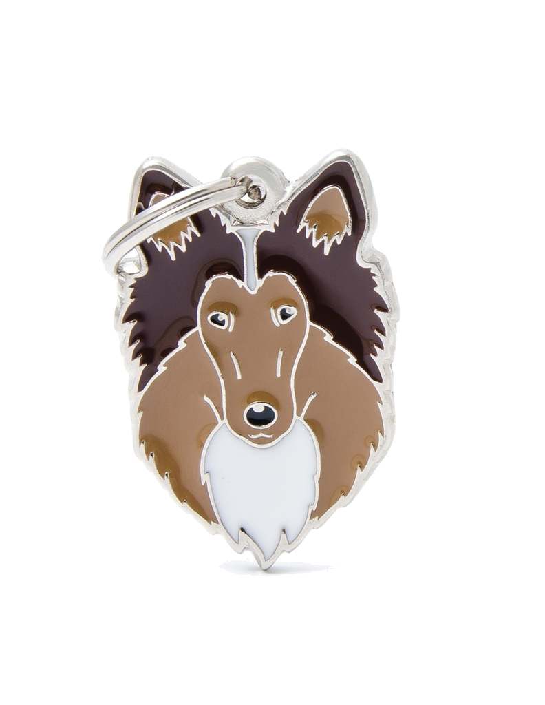 Myfamily Placa Collie