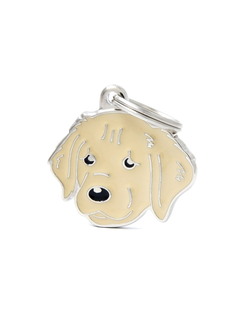 Myfamily Placa Golden Retriever