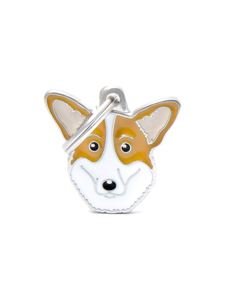 Myfamily Placa Corgi
