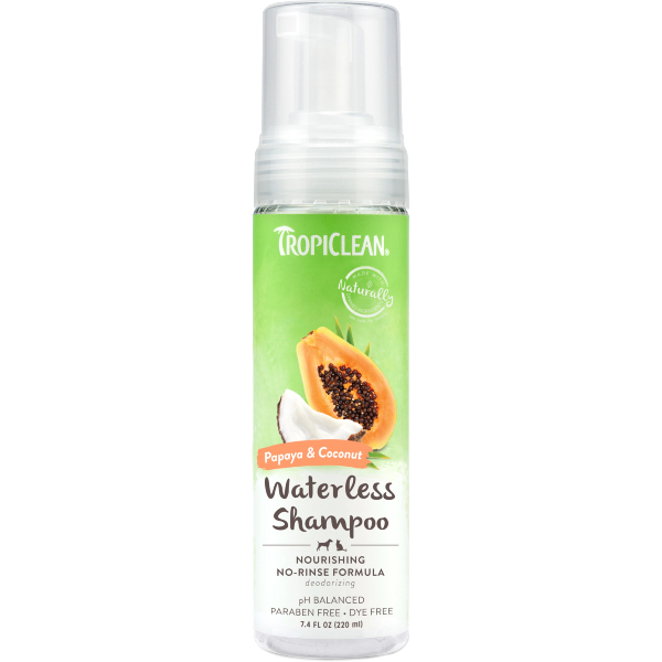 Tropiclean Waterless Shampoo Papaya & Coconut