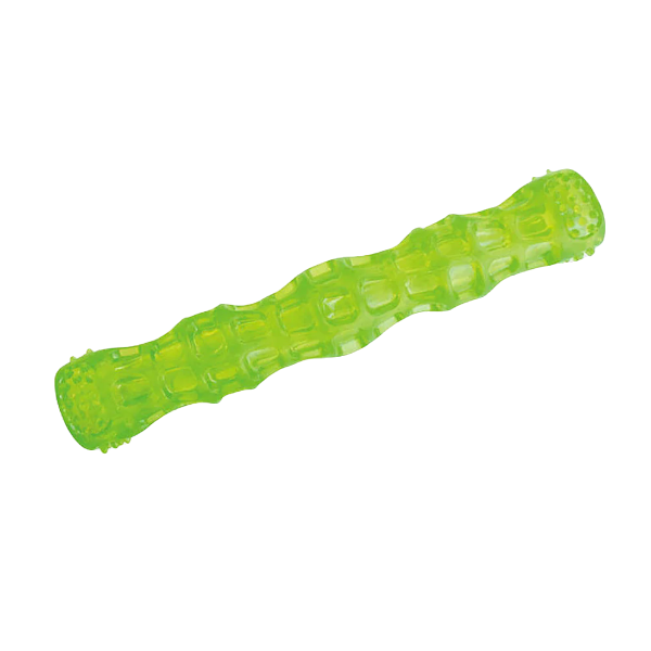 M-Pets Juguete Squeaky Stick Para Perro Verde