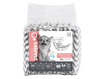 M-Pets Diapers for Female Dogs (10 pcs)