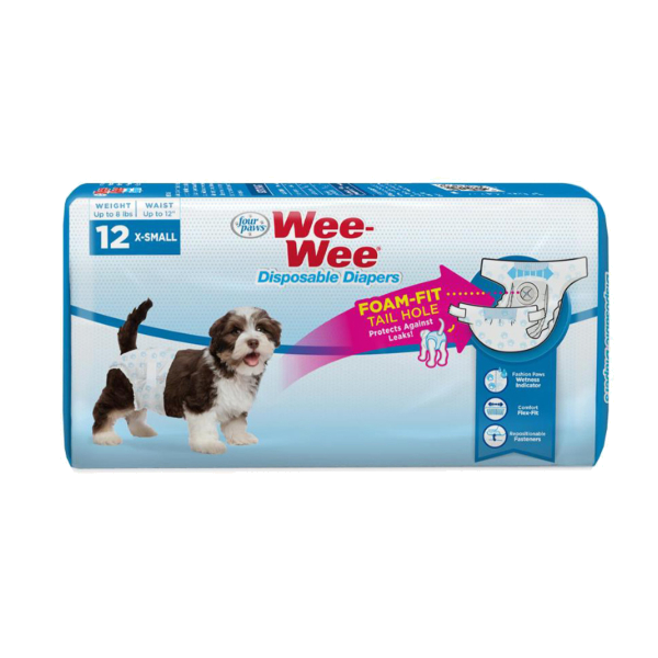 FourPaws -Wee Wee Diaper XSmall
