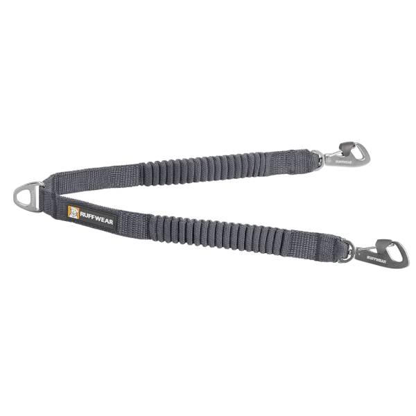 Ruffwear Double Track Coupler Dog Leash Coupler Basalt Gray