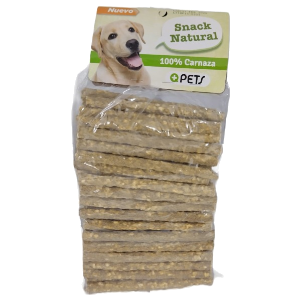 +Qpets Churros 5"- 100 Unidades Natural