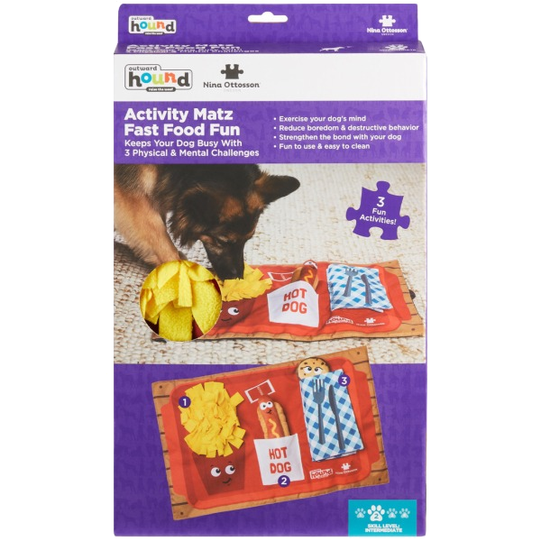 Outward Hound Activity Matz Fast Food Fun