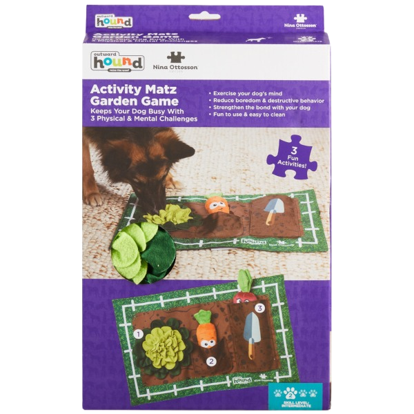Outward Hound Activity Matz Garden Game