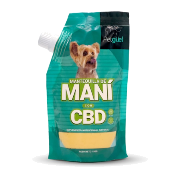 Petgüel Mantequilla de Maní con CBD 150g