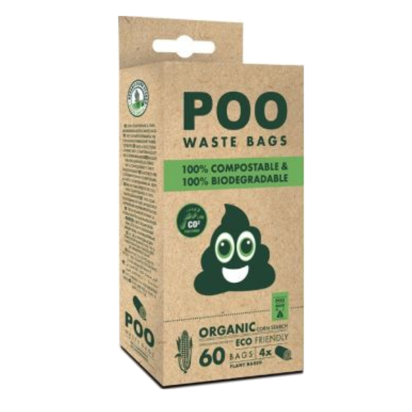 M-Pets Bolsas Compos + Biodegrada 60 Unidades