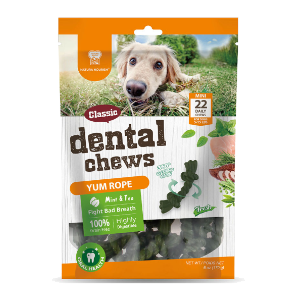 Natura Nourish Dental Chews Pollo Cachorro 170g