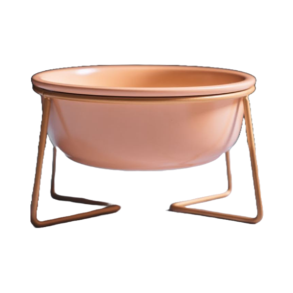 Philozoo Plato Marmoleado Base Metal
