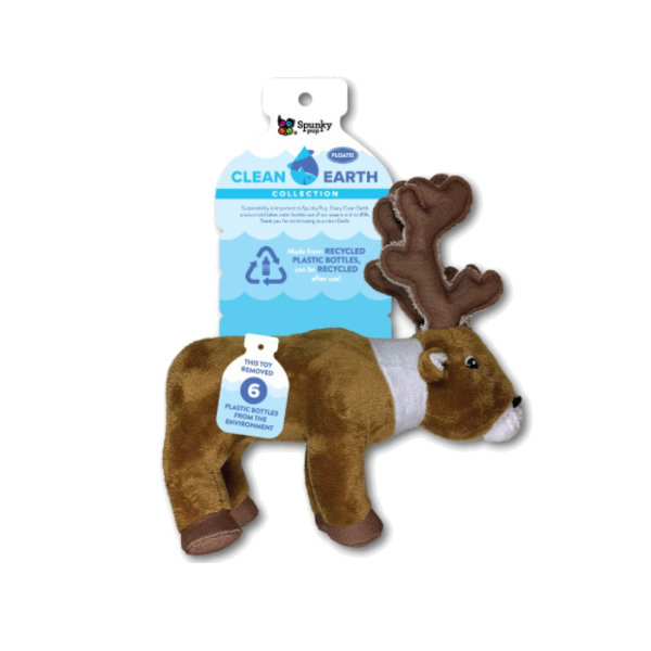 SpunkyPup -Clean Earth Plush Alce