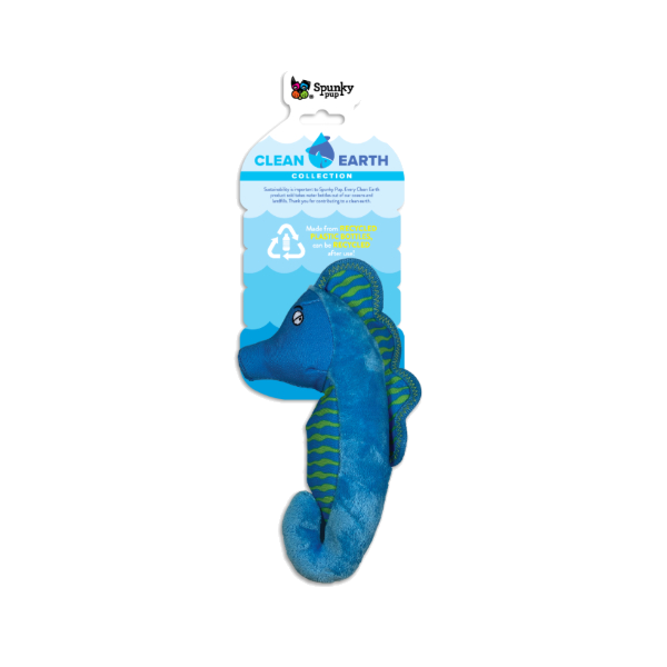 SpunkyPup -Clean Earth Plush Caballo De Mar
