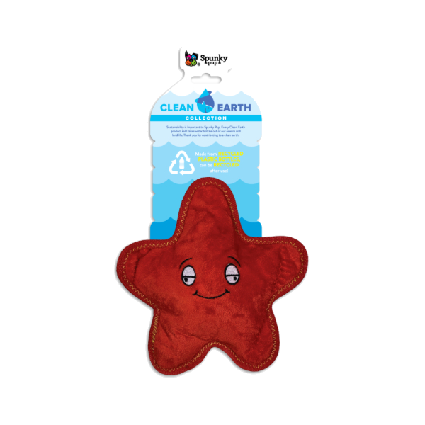 SpunkyPup -Clean Earth Plush Estrella De Mar