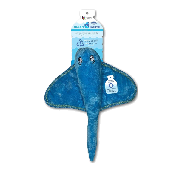 SpunkyPup -Clean Earth Plush Mantaraya