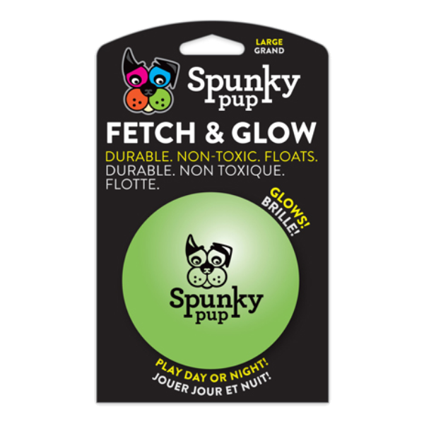 SpunkyPup -Fetch & Glow Ball