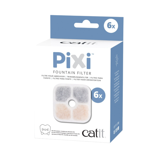 Catit Pixi Filtro Para Fuente 6 Unidades