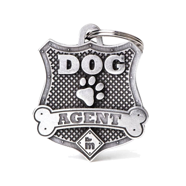 Myfamily Placa Identificativa Dog Agent Bronx