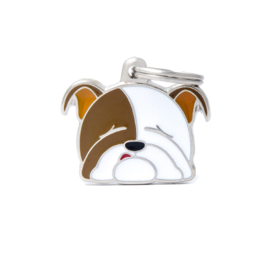 Myfamily Placa Bulldog Ingles