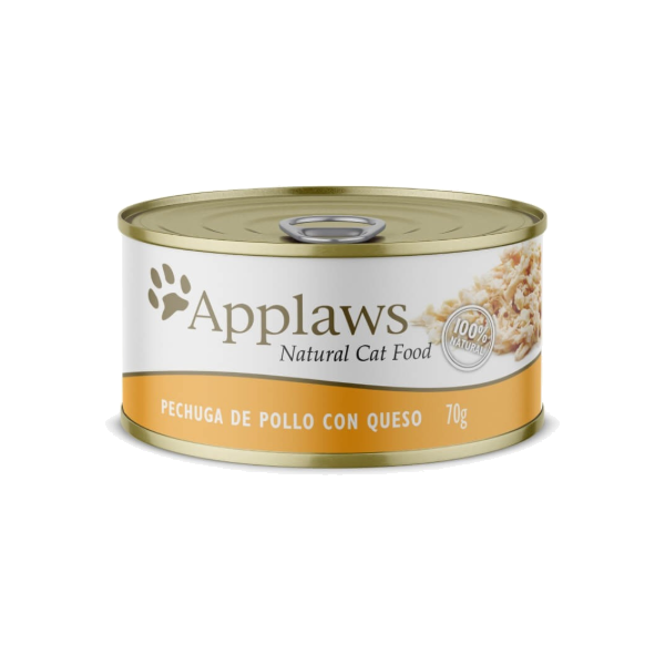 Applaws Natural Alimento Húmedo De Pollo Con Queso 70g