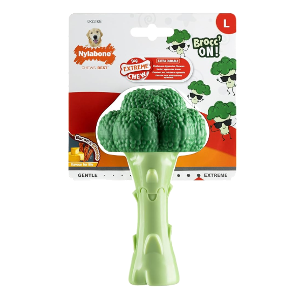 Nylabone - Hueso Cabeza Brocoli +23kg