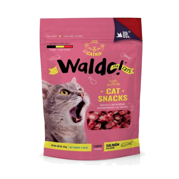 Waldo Treat Gato Semi Moist Salmon 85g