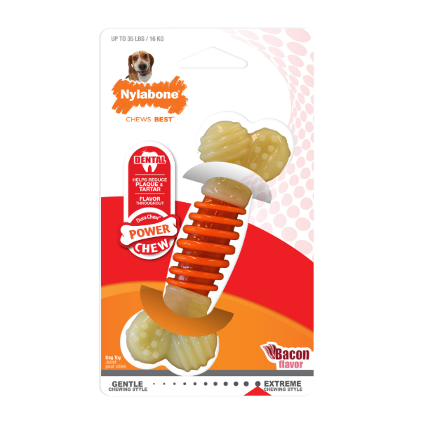 Nylabone - Hueso Dental 16kg Sabor Tocineta