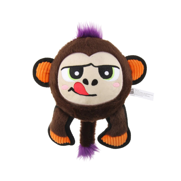 Gigwi Jumball Plush Brown Monkey M Size Plush Mono