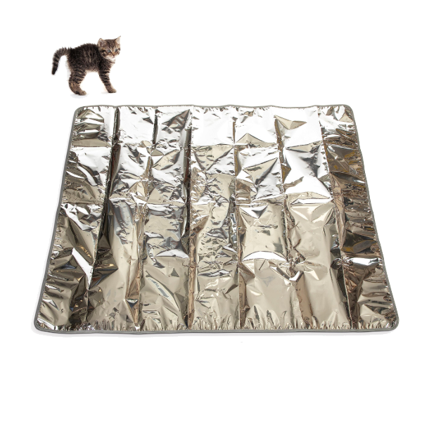 K&H -Tapete Disuasorio para Mascotas Plateado  72X56