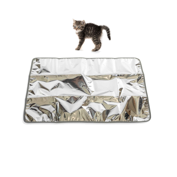 K&H -Tapete Disuasorio para Mascotas Plateado 36X27
