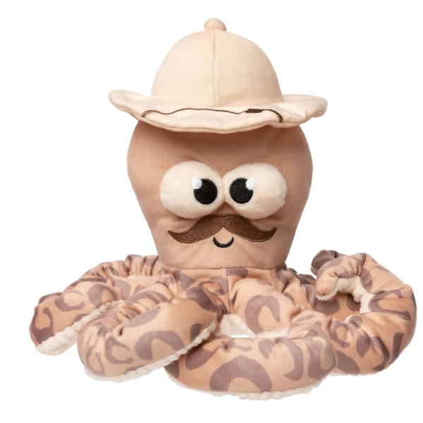FuzzYard Peluche Dog Toy - Sir David Octoborough