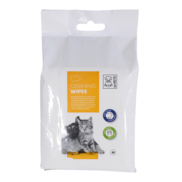 M-Pets Toallas Limpieza 40 Pc