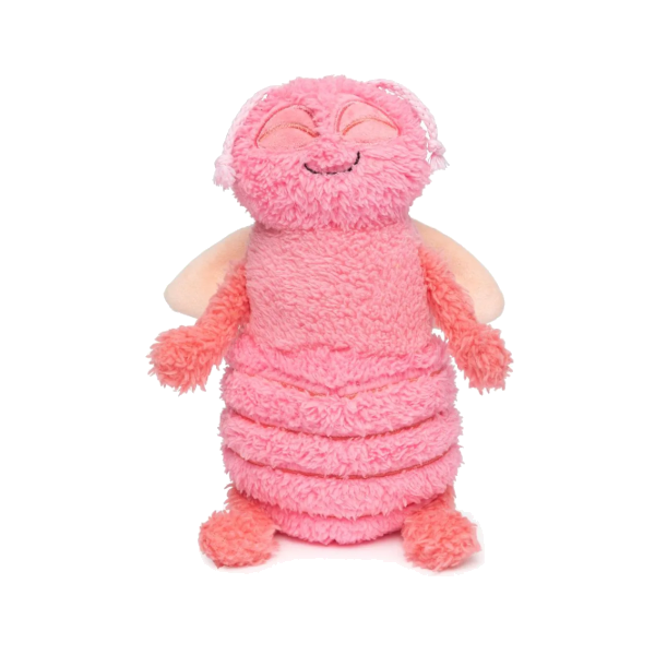 FuzzYard Peluche  Dog Toy - Flutter The Bed Bug (Pink)