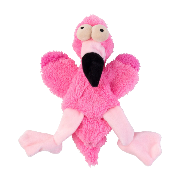 FuzzYard Peluche Toy - Neighborhood Nastie - Flo the Flamingo - Small