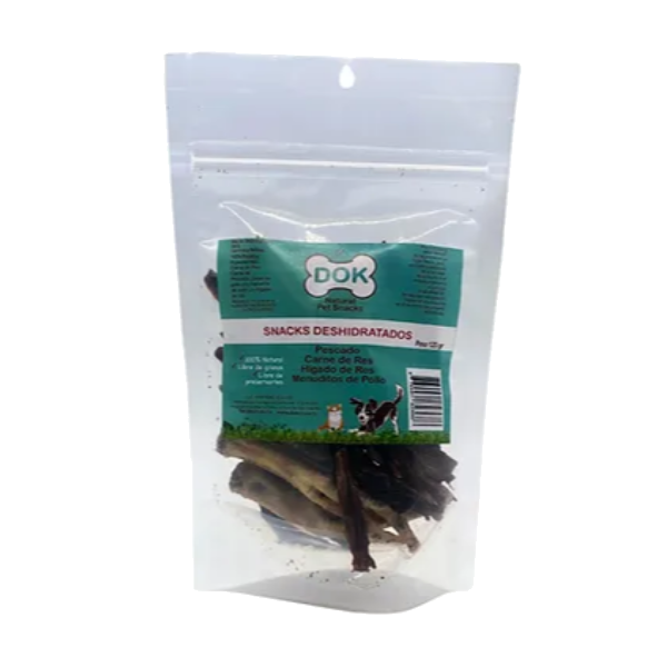 Dok Appetit Natural Pet Snacks Mix Deshidratado 120g
