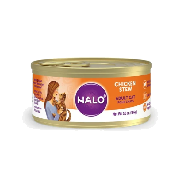 Halo Adult Cat Grain Free Chicken 5.5oz