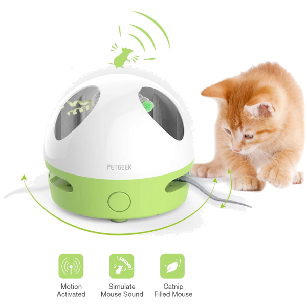 Petgeek Hiding Mouse