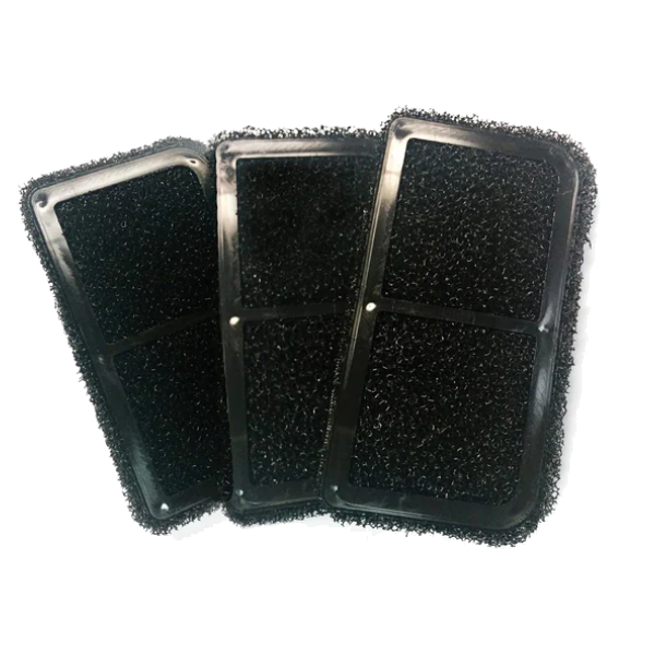 KH CleanFlow Filtro de Carbón Grande en Paquete de 3