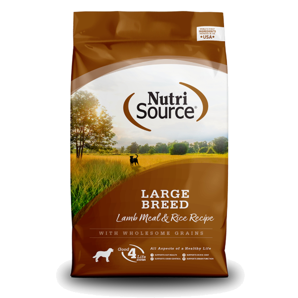 Nutrisource Large Breed Lamb Meal & Rice Recipe 11.79Kg