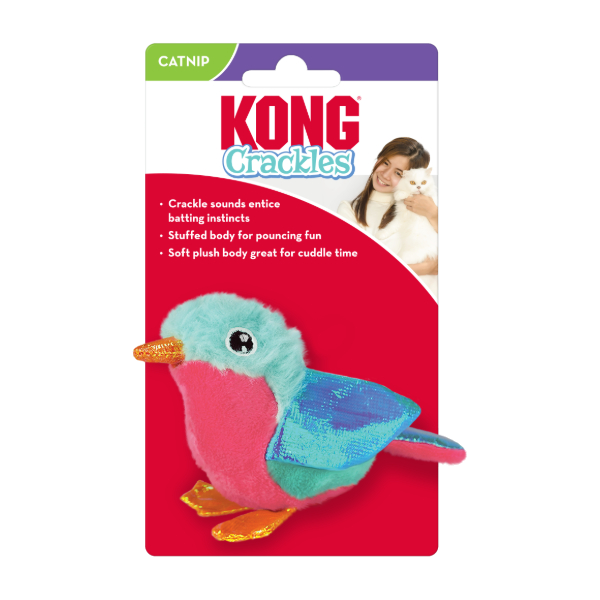 Kong Cat Crackles Tweetz Bird