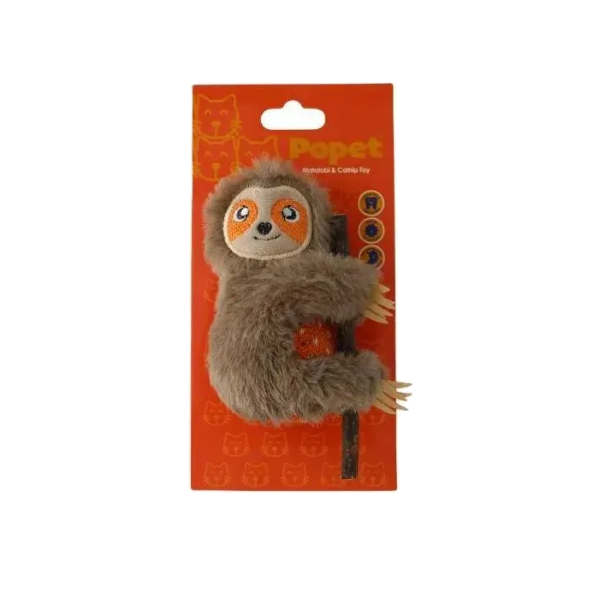 Popet Oso Perezoso con Matatabi & Catnip