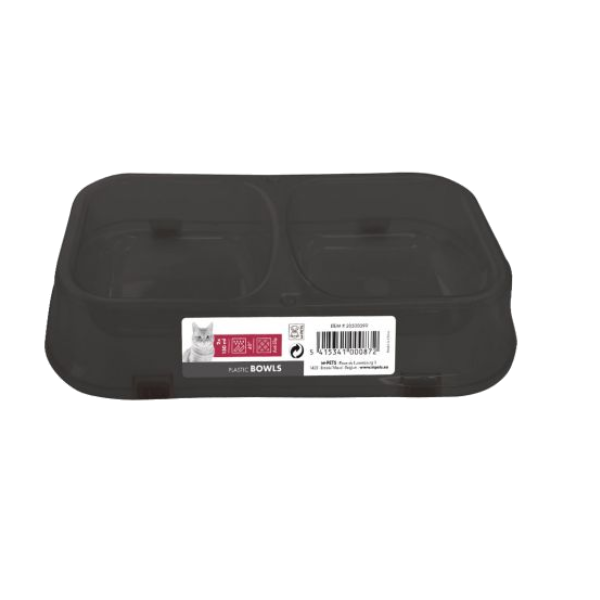M-Pets Plato Doble Plastico