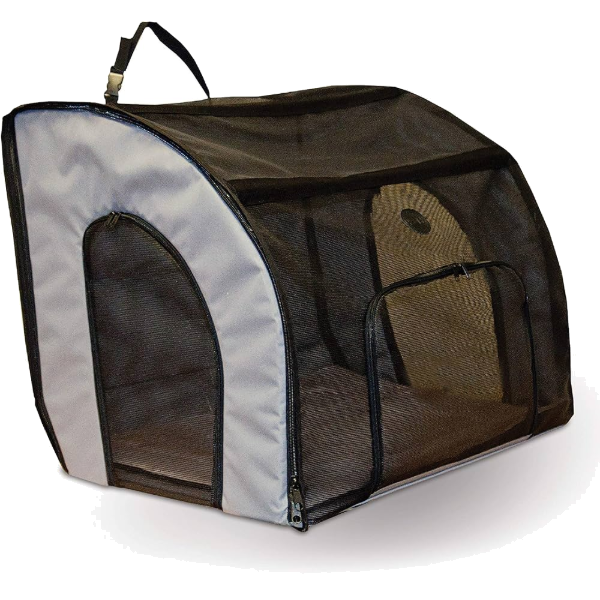 K&H -Trvlsfty Carrier Gy Lg 29.5X22.2