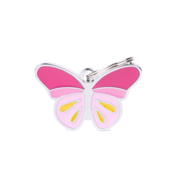 Myfamily -Placa Mariposa Charms