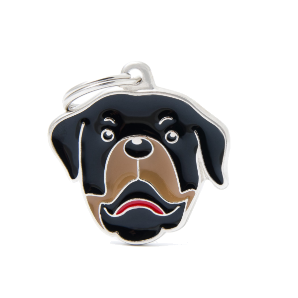 Myfamily Placa Rottweiler