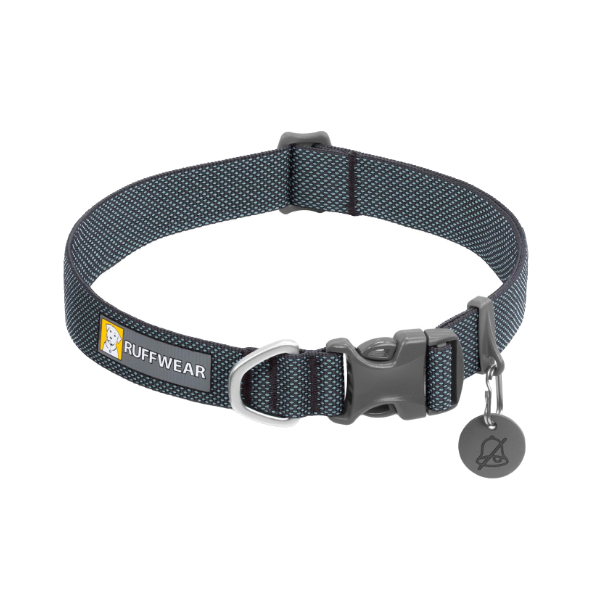 Ruffwear Hi & Light Lightweight Dog Collar - Basalt Gray