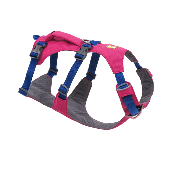 Ruffwear Flagline Dog Harness With Handle - Alpenglow Pink